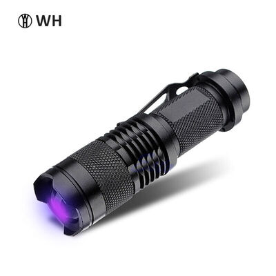 

WH Portable mini High quality Zoomable LED Flashlight