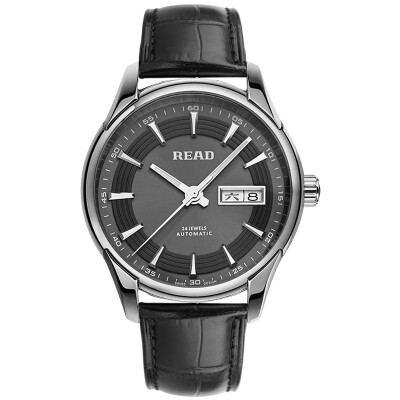 

Sharp (READ) watch legend series of automatic mechanical male watch black plate black belt R8082G