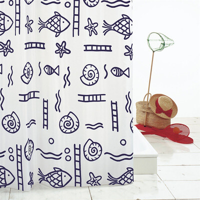 

Jingdong Supermarket Germany Reid RIDDER cartoon underwater world series polyester waterproof mold Moisturizing curtain 240x180cm 46413 send bath curtain ring