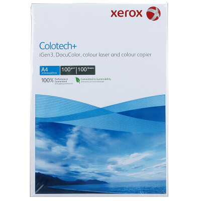 

Xerox Colotech + Цветная бумага 100 г A4 100 листов / сумка