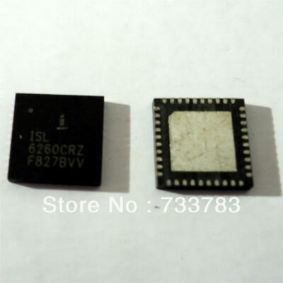 

5pcs/lot INTERSIL ISL6260CRZ ISL6260 6260CRZ QFN Multiphase PWM Regulator for IMVP-6+ Mobile CPUs