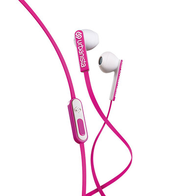

Urbanista San Francisco Trend Music Wired Headphone Earbuds Noodles Line Control With Wheat Subwoofer Stereo Universal Mobile Phone Moire