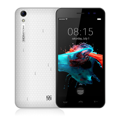 

Homtom HT16 Android 60 50 inch 3G Smartphone MTK6580 Quad Core 13GHz 1GB RAM 8GB ROM Wakeup Gesture GPS A-GPS Bluetooth 40