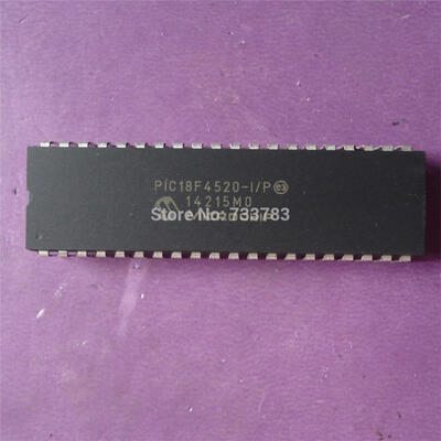 

5pcs/lot PIC18F4520-I/P PIC18F4520 DIP40 Enhanced Flash Microcontrollers with 10-Bit A/D and nanoWatt Technology