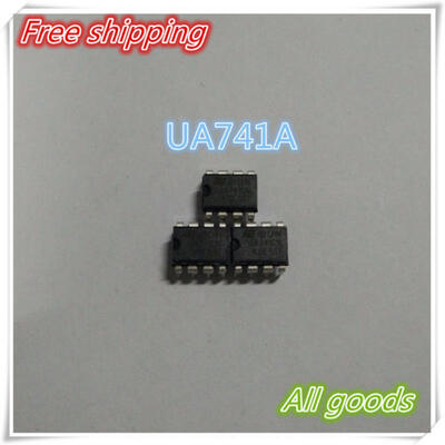 

50pcs/lot Free shipping NEW UA741CN DIP-8 UA741 LM741 ST Operational amplifier diy kit poc breadboard mp3 usb nmd watch dc-dc