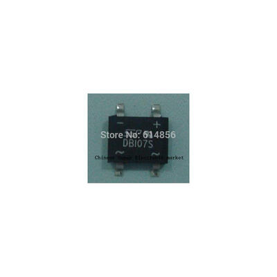 

50pcs SMD DB107 DB107S 1A 1000V Single Phases Diode Rectifier Bridge
