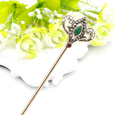 

New style Brand Fashion Bridal Wedding Hairstick Hair Jewelry Hairpin Bohemian Crystal Hair pin Hair Sticks Turkish Handwear