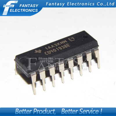 

10PCS CD40193BE DIP16 CD40193 DIP new and original IC free shipping