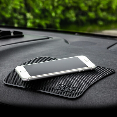 

Boliliang BLLP auto supplies multi-purpose anti-slip mat instrument panel center console storage car mat black trumpet BL402
