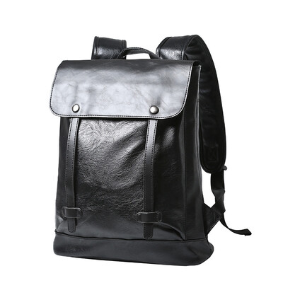 

Students Rucksack Mens Vintage Backpack School Business Daypack Leisure Casual Knapsack Bag