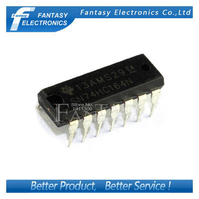

100PCS SN74HC164N DIP14 SN74HC164 DIP 74HC164N 74HC164 new and original IC free shipping