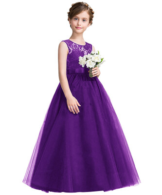

3-14Y Princess Champage Lace Flower Girl Dresses 2017 Girls Tutu Birthday Party Платья Рапунцель костюм