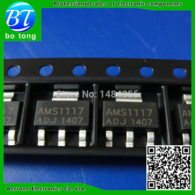 

Free Shipping 100PCSLOT AMS1117-ADJ AMS1117-ADJ AMS1117 LM1117 1117 Voltage Regulator We only provide good quality