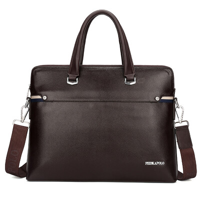 

Fashion mens leather business bag briefcase Messenger shoulder bag handbag B-fdk9908
