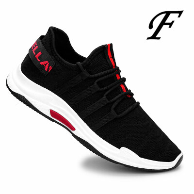 

Mens fashion flat Comfortable breathe freely non-slip Super light Mountain climbing Students Net surface shoes Casual sport shoes