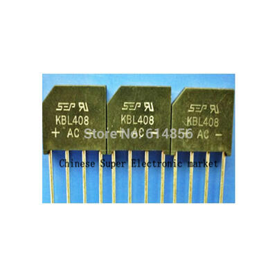 

10PCS KBL408 KBL 408 Bridge Diode Rectifier 4A 800V