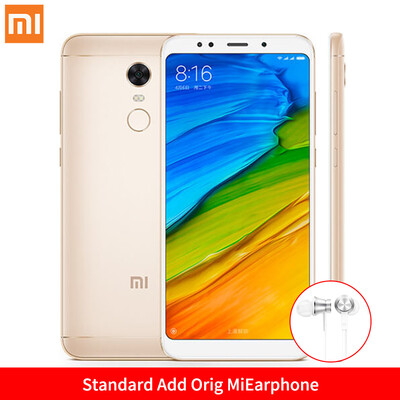 

Глобальная Версия Xiaomi Redmi 5 Plus 4GB 64Gb смартфон 5.99 " полноэкранный Snapdragon 625 Octa Core 12MP камера Мягкие тона селф