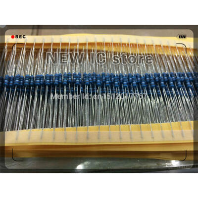 

1000 PCS 14 WATT 1R 14W 1OHM 1 Ohm 025W 1 Metal Film Resistors