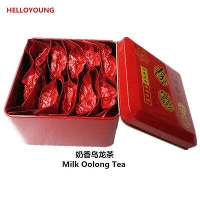 

155g 10 packs Superior Healthy Chinese Milk Oolong TeaMilk TieGuanYin TeaGreen Food Gift Packing Iron cans Packing
