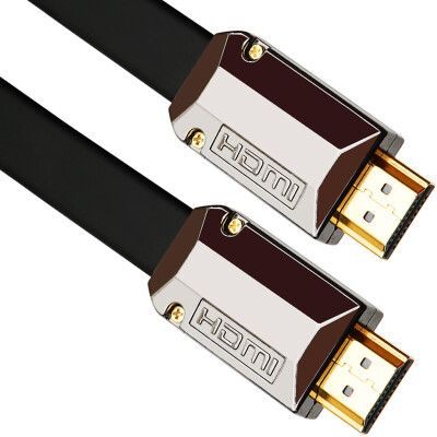 

Shanze (SAMZHE) SM-5515 luxury gold-plated HDMI2.0 version of the digital high-definition line 2K * 4K laptop TV projector display cable 1.5 meters