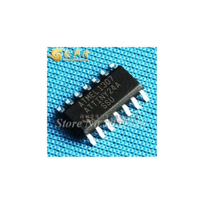 

20PCS free shipping ATTINY24A-SSU ATTINY24A 20MHz 2KB 8-bit microcontroller SOP14 100 new original