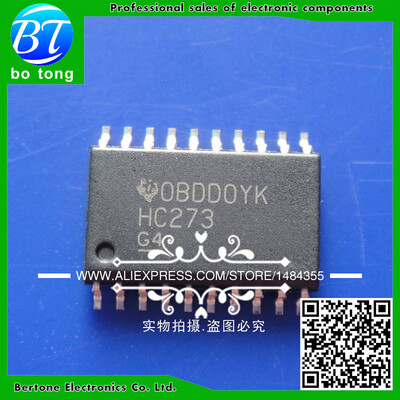 

50PCS SN74HC273DWR SN74HC273D 74HC273D 74HC273 SOP-20