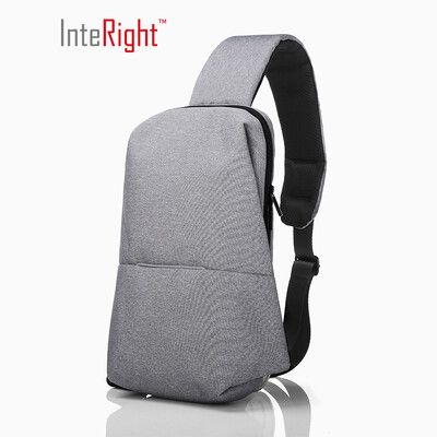 

INTERIGHT Casual Chest Shoulder Bag Casual Chest Shoulder Bag Light Grey