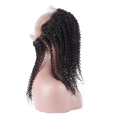 

Alot Indian 360 Lace Closure 2242 inch 100 Virgin Human Hair Kinky Curly Lace Frontal Closure Free Part With Baby Hair