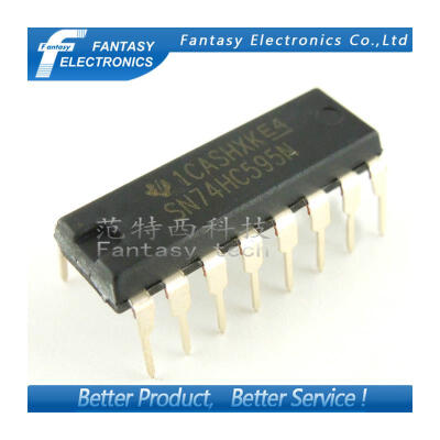 

100PCS SN74HC595N DIP16 SN74HC595 DIP 74HC595N 74HC595 new and original IC free shipping