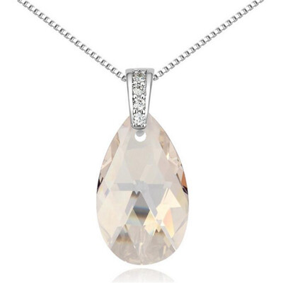 

Австрийские кристальные капли воды ожерелья женщин высокого качества подвеска Rhinestone моды ювелирные изделия 27277