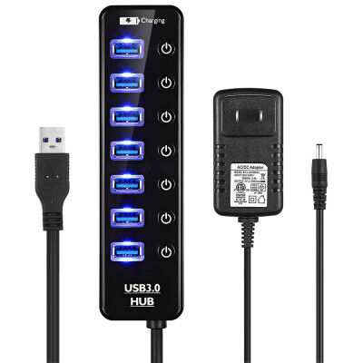 

CH-204U3 Многофункциональный 7-портовый USB3.0-концентратор