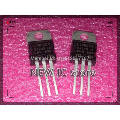 

50PCS L7809CV TO-220 L7809 LM7809 7809 Positive-Voltage Regulators 100 NEW