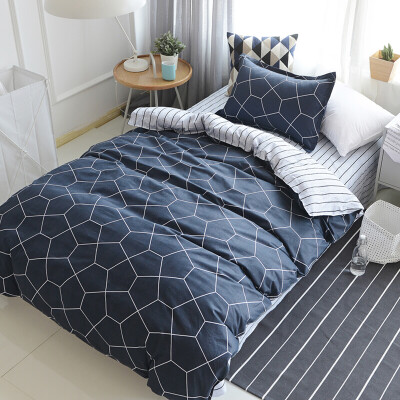 

Arctic velvet kit home textile cotton three-piece single bed single quilt dormitory dormitory bedding package thousand Baidu gray