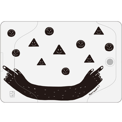 

Kinbor handbook book A6 protective cover transparent EVA envelope with hand account book squint eye DTB66106