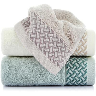 

Sam Lee Pure Cotton Satin Towel 3 Pack 33 × 73cm Мягкое впитывающее полотенце для мытья лица