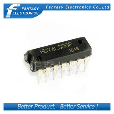

10PCS HD74LS00P DIP14 HD74LS00 DIP SN74LS00N 74LS00 new&original IC free shipping