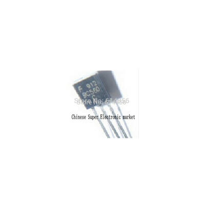 

50PCS BC550C + BC560C each 25pcs BC550 BC560 Silicon Transistor DIP-3 45V 0.1A TO-92