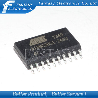

10PCS AT89C2051-24SU SOP20 AT89C2051-24 SOP AT89C2051 SMD new and original IC free shipping