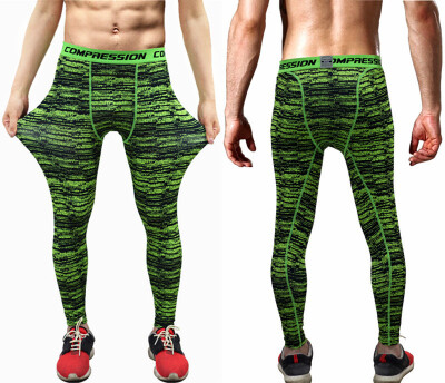 

camouflage Fitness pants male Elastic force Fast drying Sports pants Run Riding Basketball Physical exercise Tight trousers