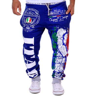 

Zogaa New Mens Sports Pants Printing Casual