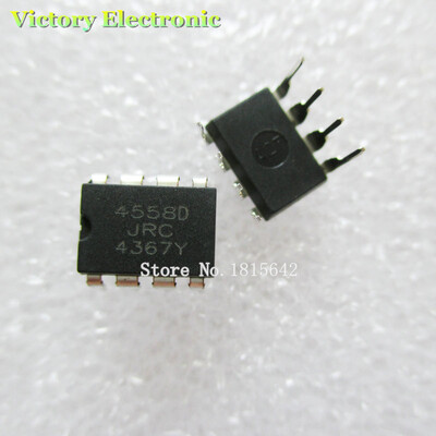 

New Original JRC4558 4558 4558D DIP-8 Integrate IC Chip 10PCS/Lot Wholesale Electronic
