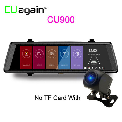 

CU900 DVR 10 Full Mirror Touch Car Camera Rear View Mirror With Camera DVR 11 Split View Rearview Mirror Drive Recorder