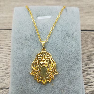 

New Cavalier King Charles Necklace Trendy Style Cavalier King Charles Pendant Necklace Women Fashion Pet Dog Jewellery