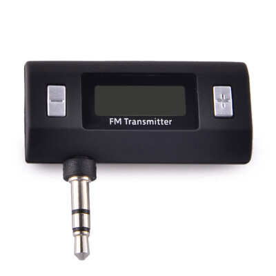 

Buself 3.5mm In-car Wireless Handsfree & FM Transmitter Compatible for All Phones(Black