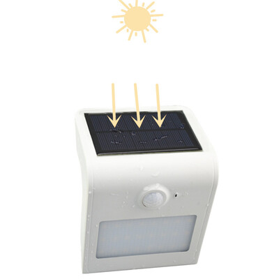 

SOLAR LIGHTS OUTDOOR 24 светодиодов Яркий датчик движения Широкие беспроводные водонепроницаемые защитные огни