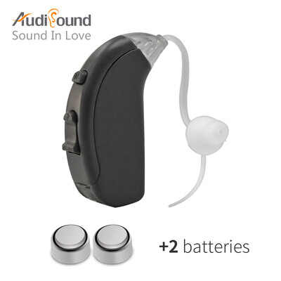 

Audisound 2018 New Best Hearing Aid Open Fit Слуховые аппараты левого уха Высокий низкий уровень тона и удобная слуховая аппаратура с батареей 2xA13