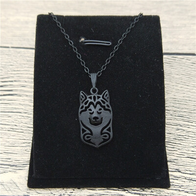 

New Alaskan Malamute Necklace Trendy Style Alaskan Malamute Pendant Necklace Women Pet Jewellery Fashion Animal Dog Jewellery