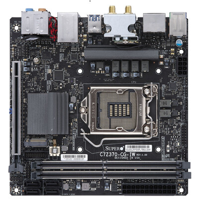 

SUPERMICRO C7Z370-CG-IW game sports motherboard 1151 pin supports Intels 8th generation Core processor Mini-ITX board