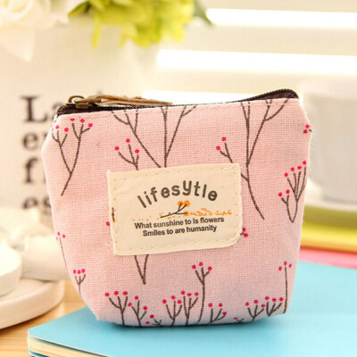 

Cartoon Coin Purse Holder Plush Zipper Money Bag Mini Change Pouch Wallet