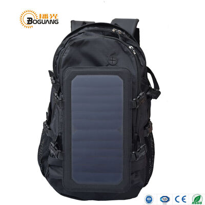 

Boguang 5B 6BT Sunpower солнечная панель USB-зарядка Многоцелевой водонепмроницаеый черный рюкзак Для наружного / путешествия /